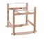 AHOJBABY Moses basket rocking stand for baby RockingBaby Natural without varnish