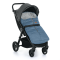 PETITE&MARS Set zimní fusak Jibot 3v1 + rukavice na kočárek Jasie Ocean Blue Horizontal