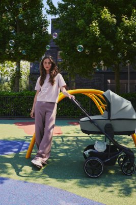 EASYWALKER Kombi-Kinderwagen Harvey⁵ 2in1 Midnight Black LITE RWS