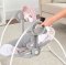 INGENUITY Schaukel mit Melodie Flora the Unicorn™ 0m+ bis 9 kg