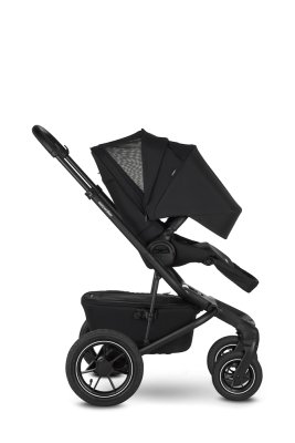EASYWALKER Kinderwagen kombiniert Jimmey Pepper Black XXL AIR + RWS