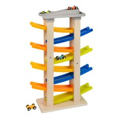 small foot Rennbahn mit Parkhaus XL