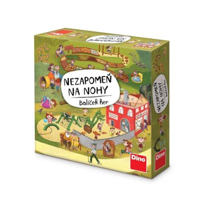 Dino Educational Game Don't Forget Your Feet