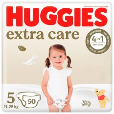 Scutece de unică folosință HUGGIES® Extra Care 5 (12-17 kg) 50 buc