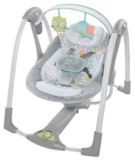 INGENUITY Swing com melodia Hoots&Hugs 0m+ até 9 kg