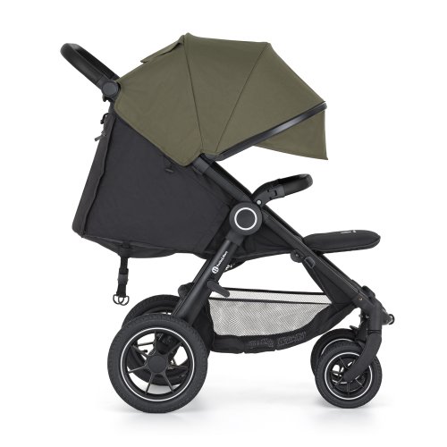 PETITE&MARS Silla de paseo deportiva Street2 Air Negro Mature Olive + Bolso PETITE&MARS Jibot GRATIS