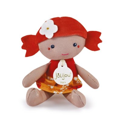 Doudou Jolijou Lalka Lena 16 cm żółta