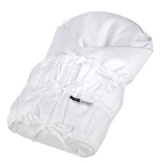 Obliečka na zavinovačku šnurovacia pevná chrbát Outlast® - biela