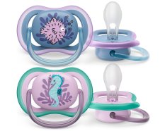 Philips AVENT Fopspeen Ultra air Image 6-18m meisje (zee), 2 st