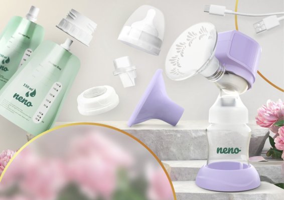 NENO Elektrische 3-Phasen-Milchpumpe Presto