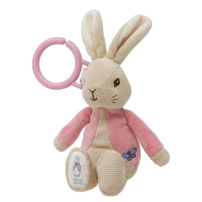 Coelho de pelúcia arco-íris Flopsy para pendurar
