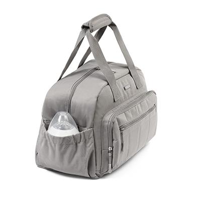 BABYONO Wickeltasche Reise 40x20x25 cm - grau