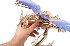 Puzzle 3D en bois mécanique Ugears Dragon tourbillonnant