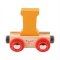 Bigjigs Rail Waggon für Holzeisenbahn - Buchstabe I