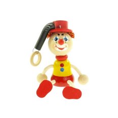 Payaso con sombrero de resorte