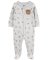 CARTER'S Sleep&Play szary kombinezon zapinany na zatrzaski w zwierzęcy wzór, rozmiar 6m. 68