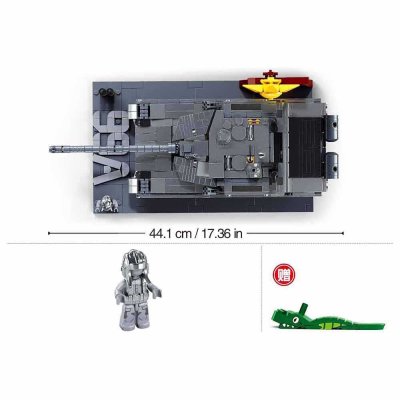 Sluban Model Bricks M38-B1234 Tank ZTS-99AS à l'échelle 1:35