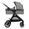 KINDERKRAFT Kombikinderwagen 3in1 Esme Moonlight Grey