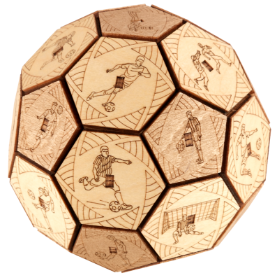 EscapeWelt Drewniana łamigłówka Quest Ball