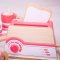 Bigjigs Toys Holz Toaster Rosa