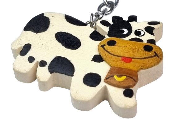 2Kids Toys Holzschlüsselanhänger Große Kuh