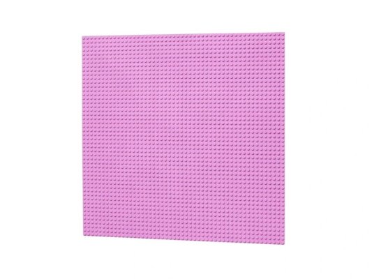 L-W Toys Large Building Base Plate 50x50 Dots Pink