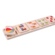 Bigjigs Toys Vstavljanka puzzle štetje
