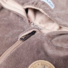 Mikina NICKI kapuce Outlast® - sv.hnědá