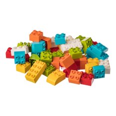 L-W Toys Set de cubes pour les plus jeunes constructeurs 1. 50 pcs