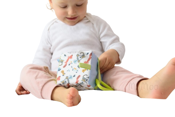 MyMoo Cubo sensoriale Busy cube - Animaletti