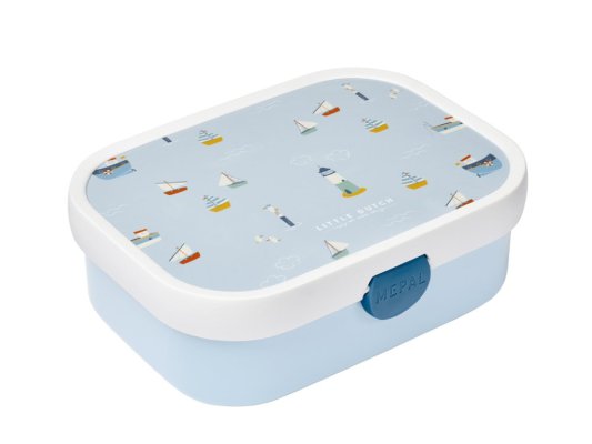 LITTLE DUTCH Svačinový set (láhev 400ml+box) Námořnický záliv