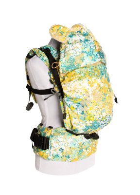 Monkey Mum® Izolirana kapuca za prenosni voziček Carrie - Blooming meadow