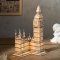 RoboTime Drewniane puzzle 3D Big Ben świecący