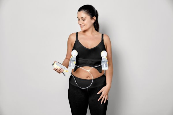 MEDELA Biustonosz 3w1 do karmienia i odciągania pokarmu, czarny XXL