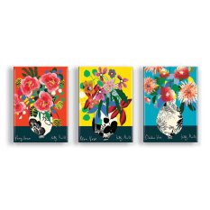 Galison Puzzle Set Kitty McCall 120 Teile 3in1