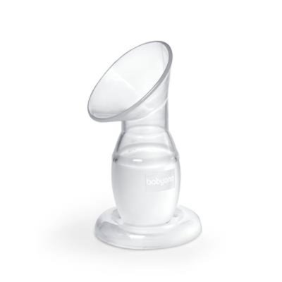 BABYONO Jednoczęściowy silikonowy pojemnik na mleko 90 ml