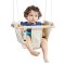 2Kids Toys Kinder Stoffschaukel 100% Baumwolle beige