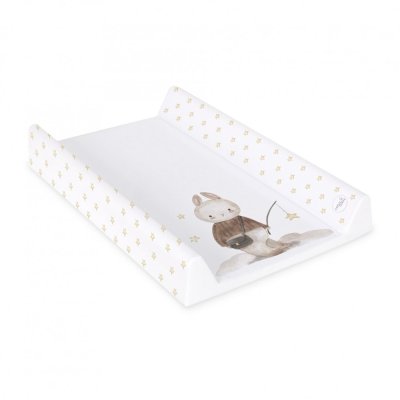CEBA BABY Wickelauflage 2-seitig mit fester Platte (50x70) Basic Dreamer
