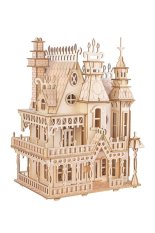 Woodcraft Drewniane puzzle 3D Fantasy willa