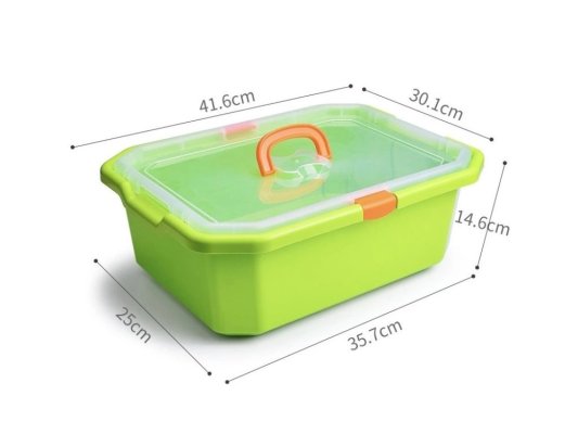 L-W Toys Scatola in plastica + organizer