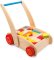 small foot Lauflernwagen mit Holzbausteinen