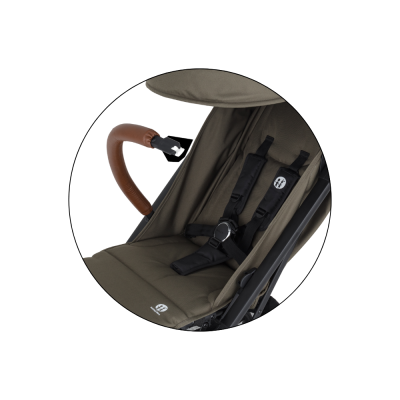 PETITE&MARS Kočárek sportovní Fly Mature Olive