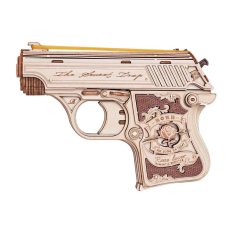 RoboTime 3D Träpussel Mini Pistol Justice Guard