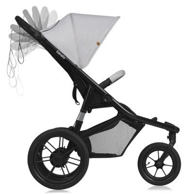 LIONELO Cărucior sport Azura Grey Stone