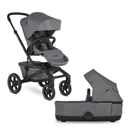 EASYWALKER Voziček kombiniran Jimmey 2v1 Iris Grey LITE RWS