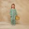 ERGOPOUCH Kombinezon do spania z bawełny organicznej Onesie Sweet Orchard 6-12 m, 2,5 tog