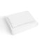 KLUPS Bettbezug + Kissen für Kinderbett ganzjährig Lux weiß 135 x 100 + 60x40 cm