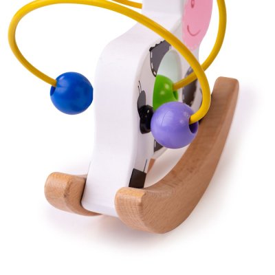 Bigjigs Baby Motorik Labyrinth Schaukel Kuh
