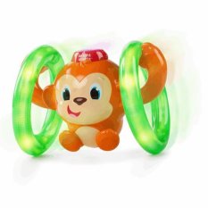 BRIGHT STARTS LLB Roll & Glow™ jucărie muzicală cu maimuță luminoasă 6-36m