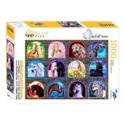Brain Tree Puzzle Magiczne konie 1000 elementów